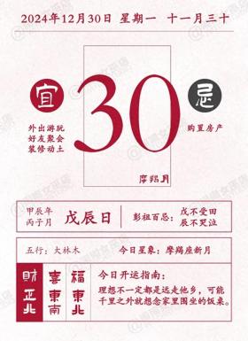 星历1230,金牛需调节情绪,摩羯自我意识高涨